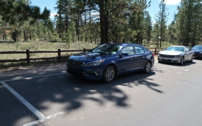 parking Bryce Canyon