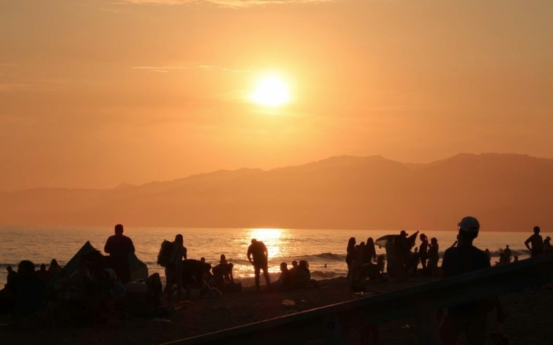 coucher de soleil 