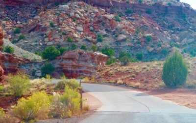 Capitol Reef scenic road