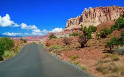 Capitol Reef scenic road