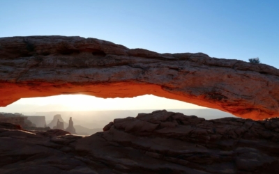 lever de soleil sur Mesa Arch