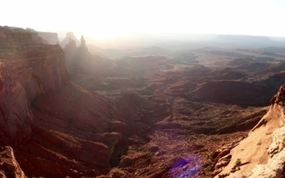 lever de soleil sur Mesa Arch