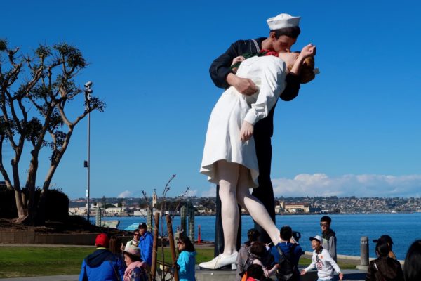 Embracing Peace Statue 