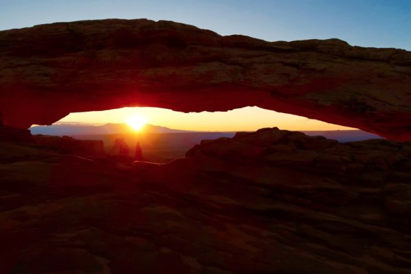 lever de soleil mesa arch