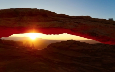 lever de soleil mesa arc