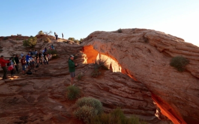 lever de soleil mesa arch