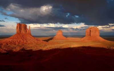 coucher de soleil monument valley