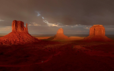 coucher de soleil monument valley