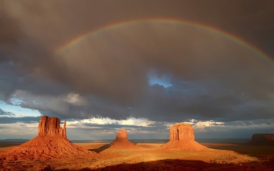 coucher de soleil monument valley