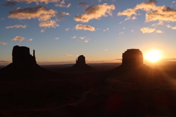 lever de soleil monument valley