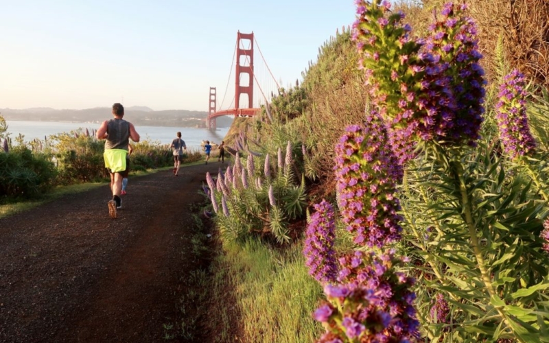 Courir à San Francisco