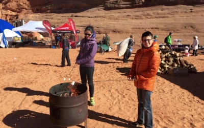 courir l'ultra trail d'Antelope Canyon