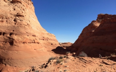 courir l'ultra trail d'Antelope Canyon