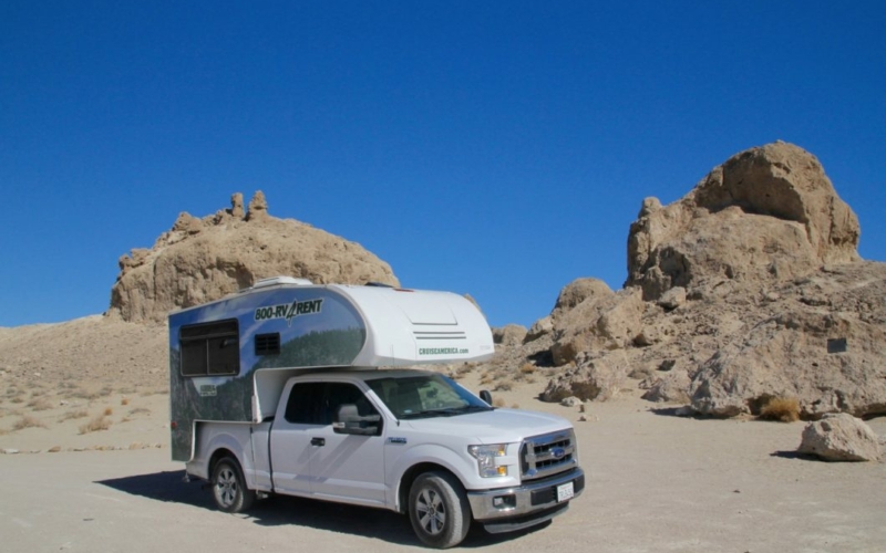 camping-car dans l'Ouest américain