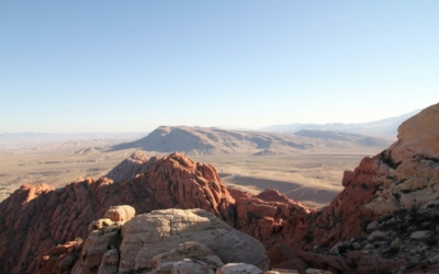 Vue depuis Calico Tanks Trail