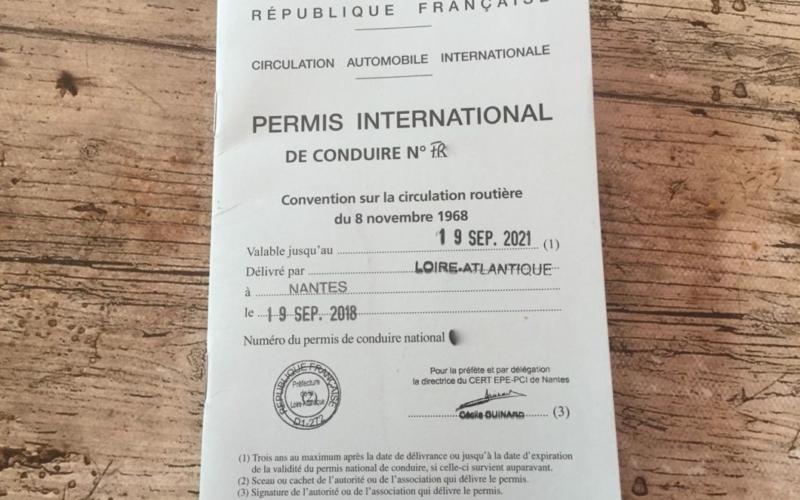 permis de conduire international