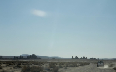 accès à Trona Pinnacles