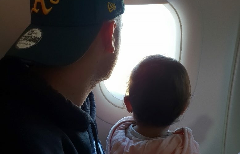 avion avec bébé