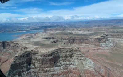survol du Lake Powell, Alstrom Point