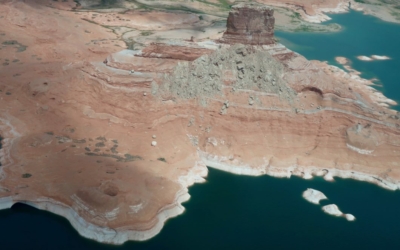 survol du Lake Powell, la boite à biscuits