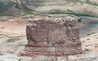 survol du Lake Powell, la boite à biscuits