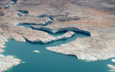 survol du Lake Powell, Labyrinth Bay