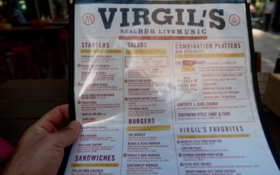 menu virgil's