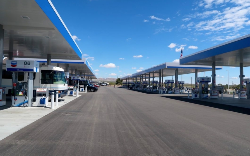 Station service Chevron