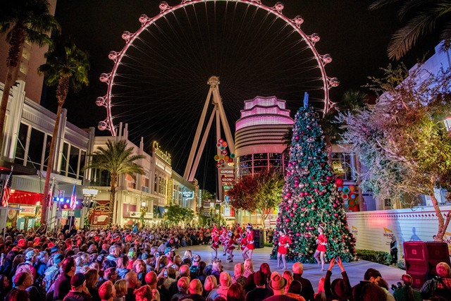 fêtes de fin d'année las vegas