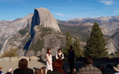 mariage à Glacier Point