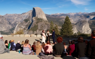 mariage à Glacier Point