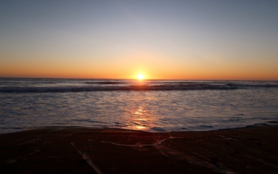 coucher de soleil