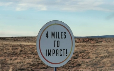 Arrivée à Meteor Crater