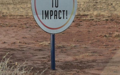 Arrivée à Meteor Crater