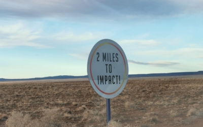 Arrivée à Meteor Crater
