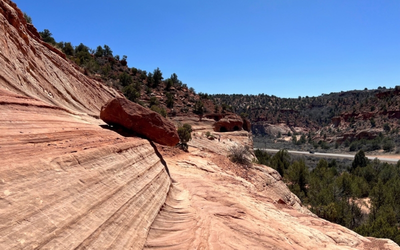 slick rock à gravir