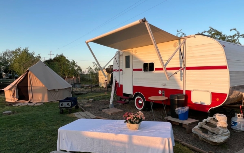 Glamping à la ferme