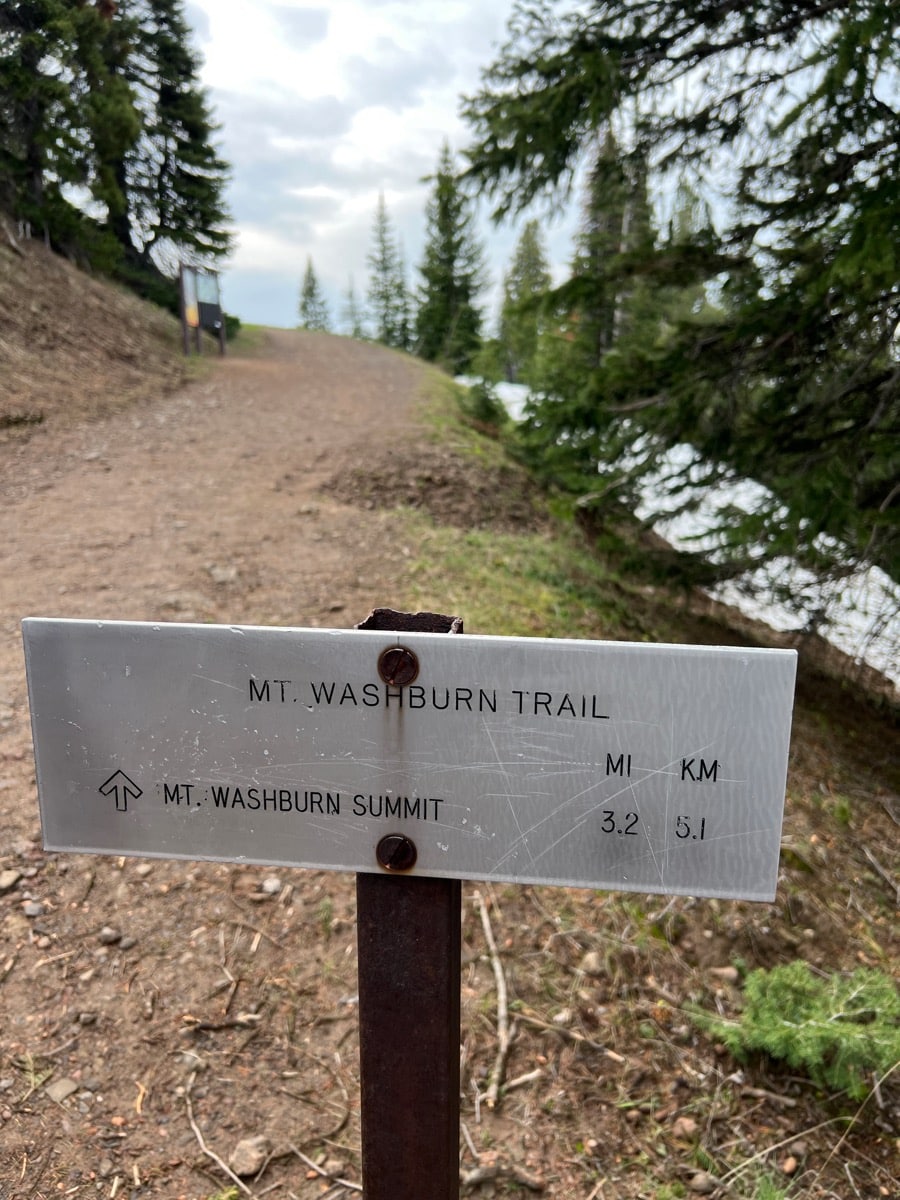 Mount Washburn Trail 