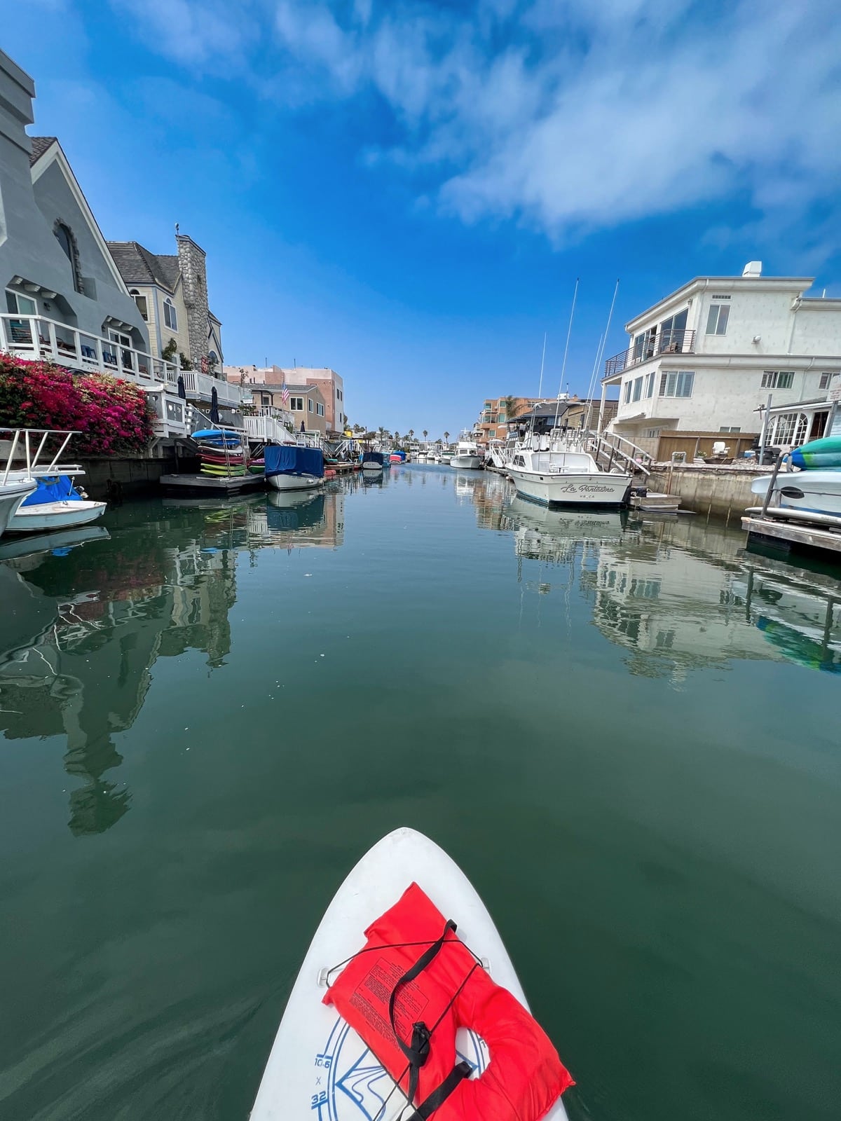 paddle à Huntington Beach 