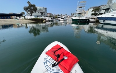 Paddle à Huntington Beach