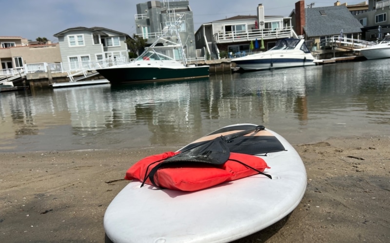 paddle à Huntington Beach 