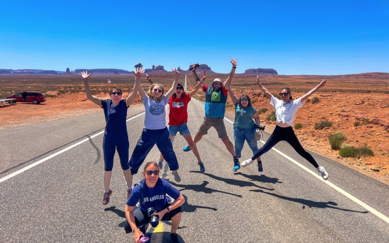 California Girls à Monument Valley 