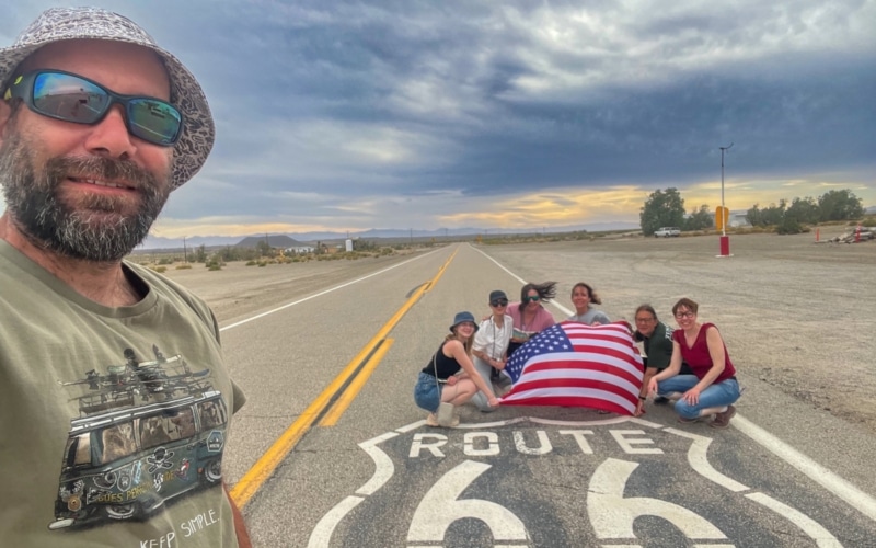 California Girls sur la Route 66