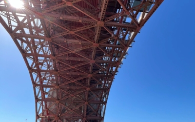 Vue sur le Golden Gate Bridge
