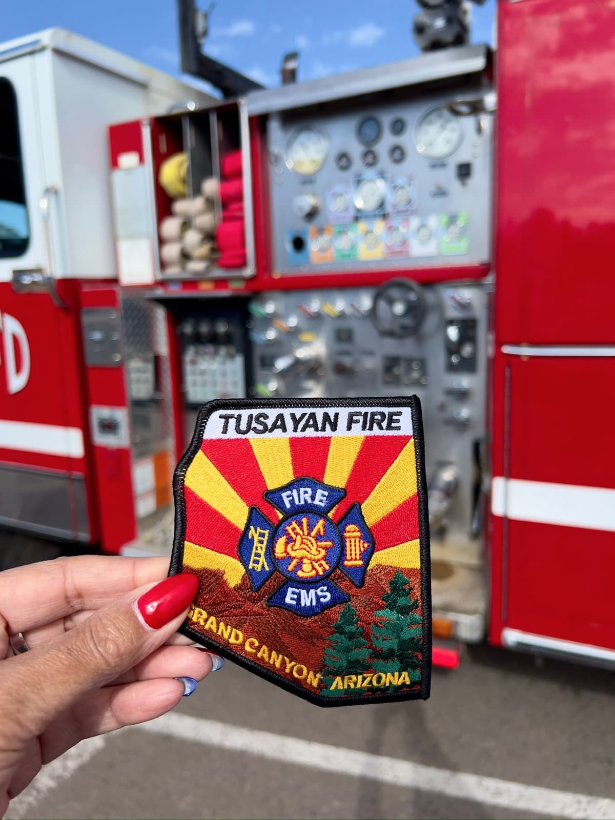 patch des pompiers 