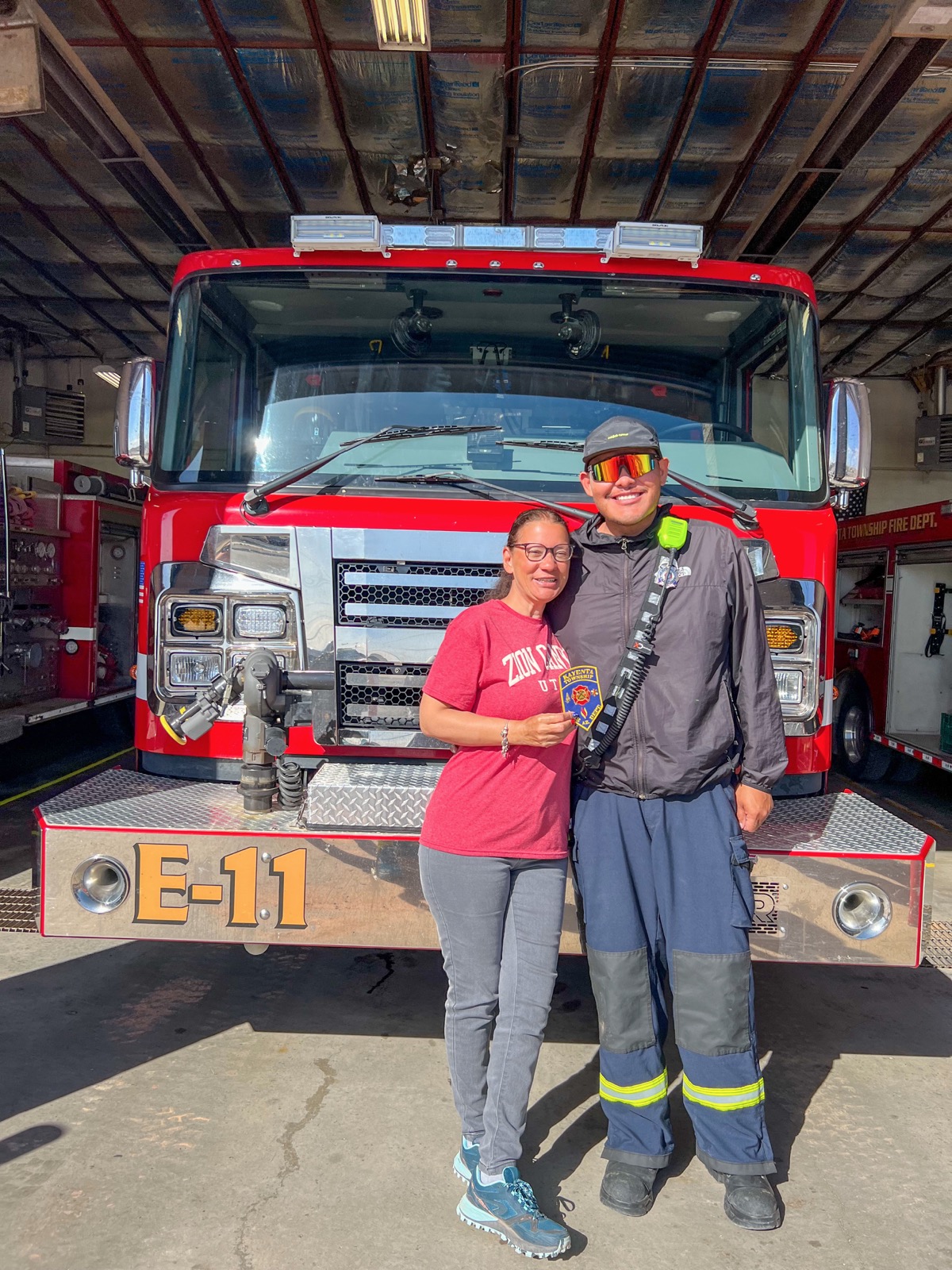 rencontre avec les pompiers 