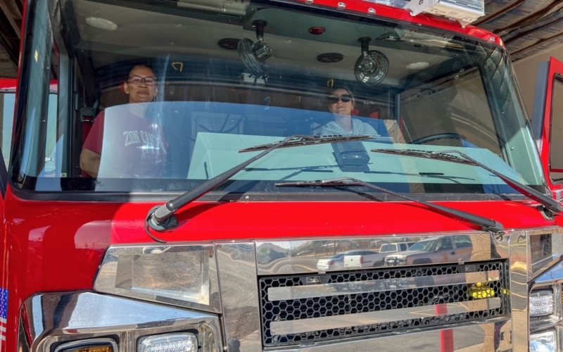 rencontre avec les pompiers 