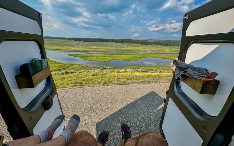 agencement van aménagé