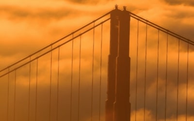 lever de soleil à Hawk Hill