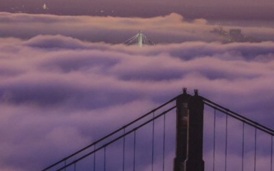 lever de soleil à Hawk Hill
